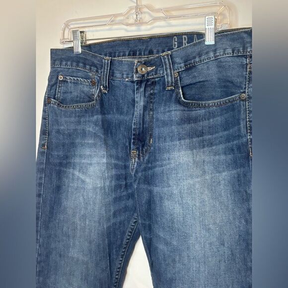 Bullhead EUC  gravels straight leg jeans Size 32 X 33 - Picture 2 of 6